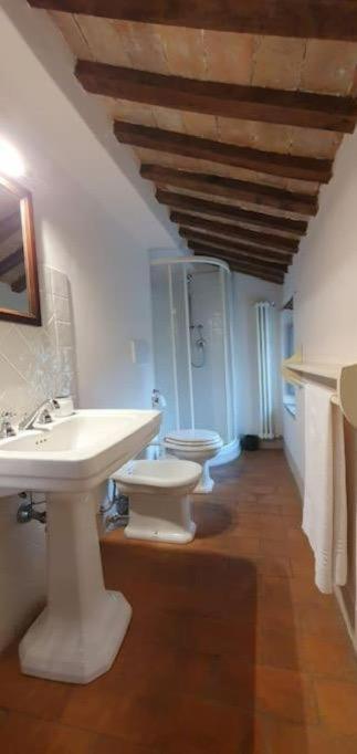Casa Di Pietro In Vivo D'Orcia, Pool Villa Buitenkant foto
