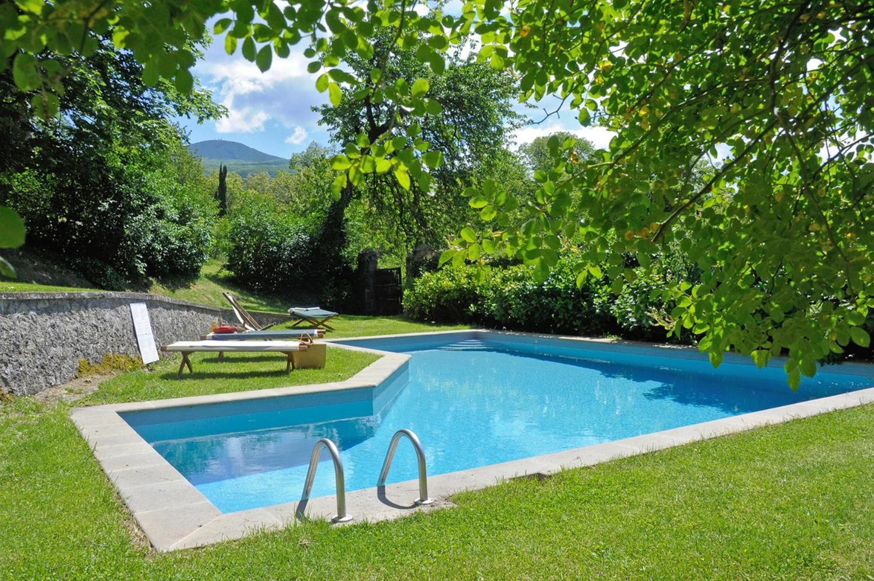 Casa Di Pietro In Vivo D'Orcia, Pool Villa Buitenkant foto
