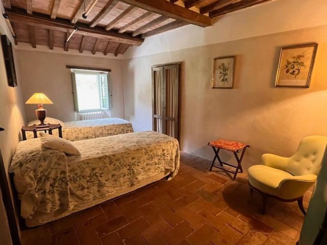 Casa Di Pietro In Vivo D'Orcia, Pool Villa Buitenkant foto