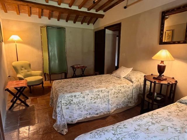 Casa Di Pietro In Vivo D'Orcia, Pool Villa Buitenkant foto