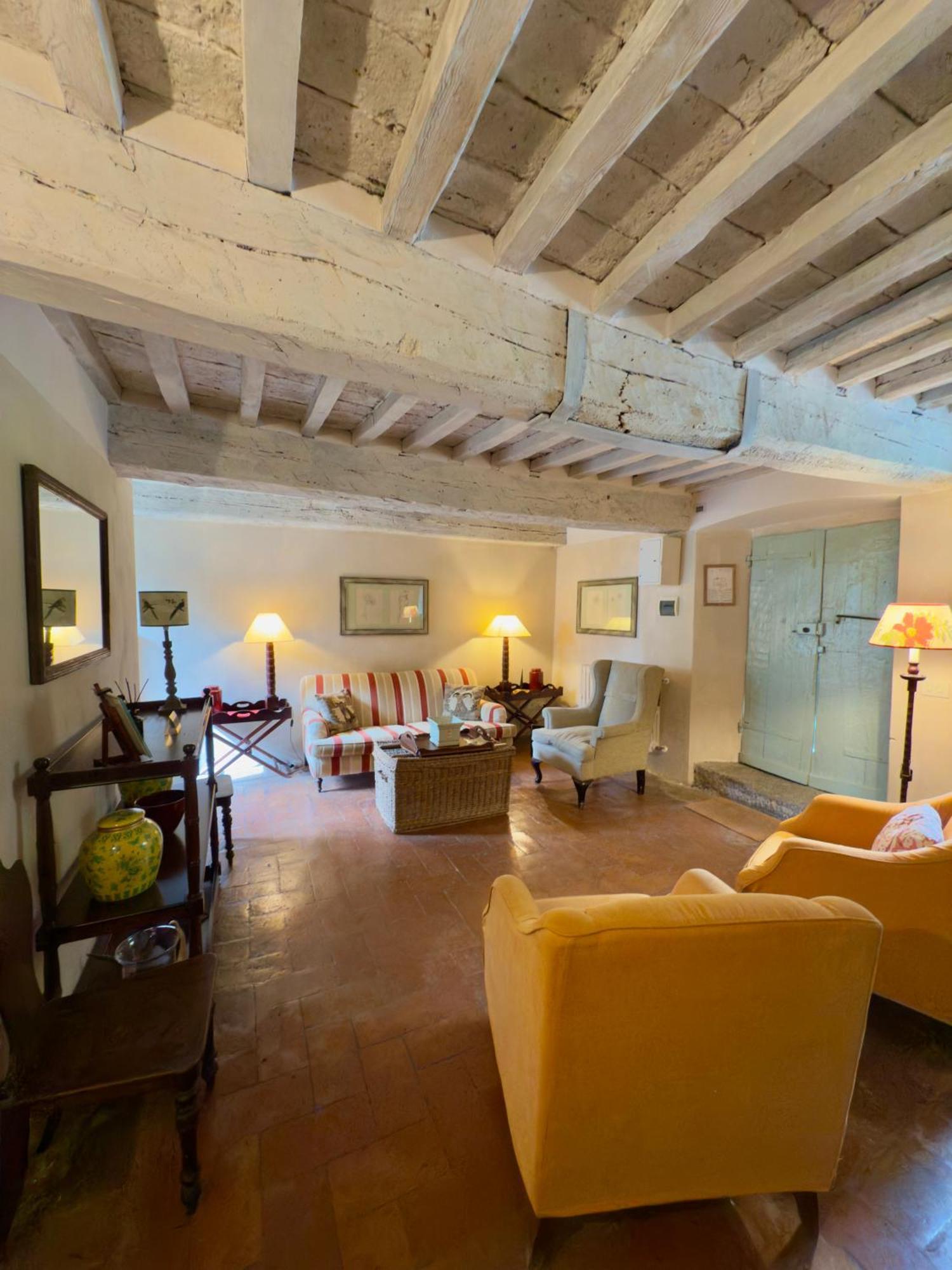 Casa Di Pietro In Vivo D'Orcia, Pool Villa Buitenkant foto