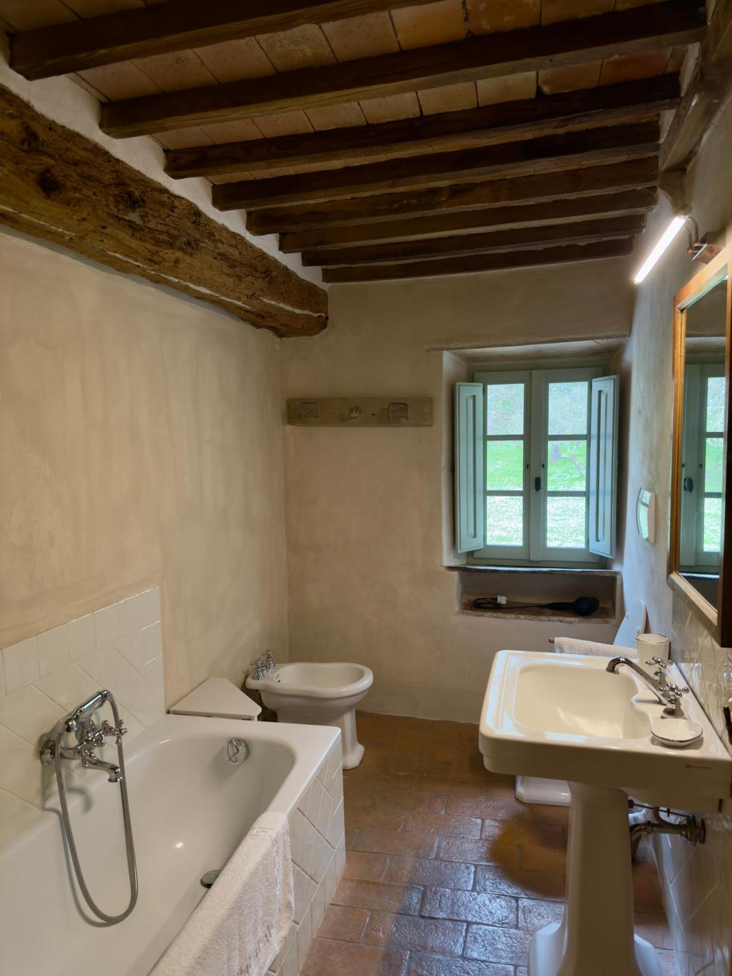 Casa Di Pietro In Vivo D'Orcia, Pool Villa Buitenkant foto