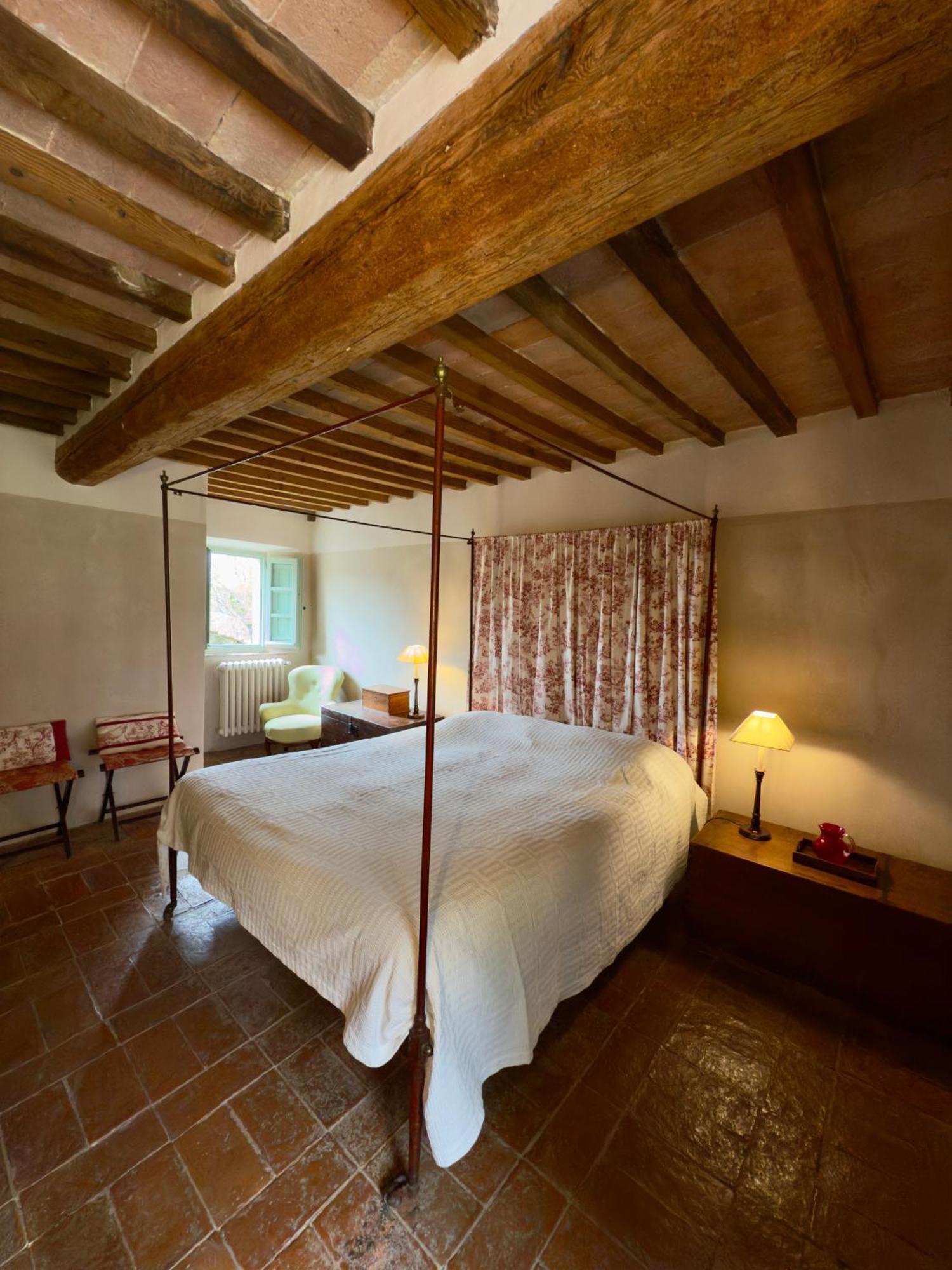 Casa Di Pietro In Vivo D'Orcia, Pool Villa Buitenkant foto