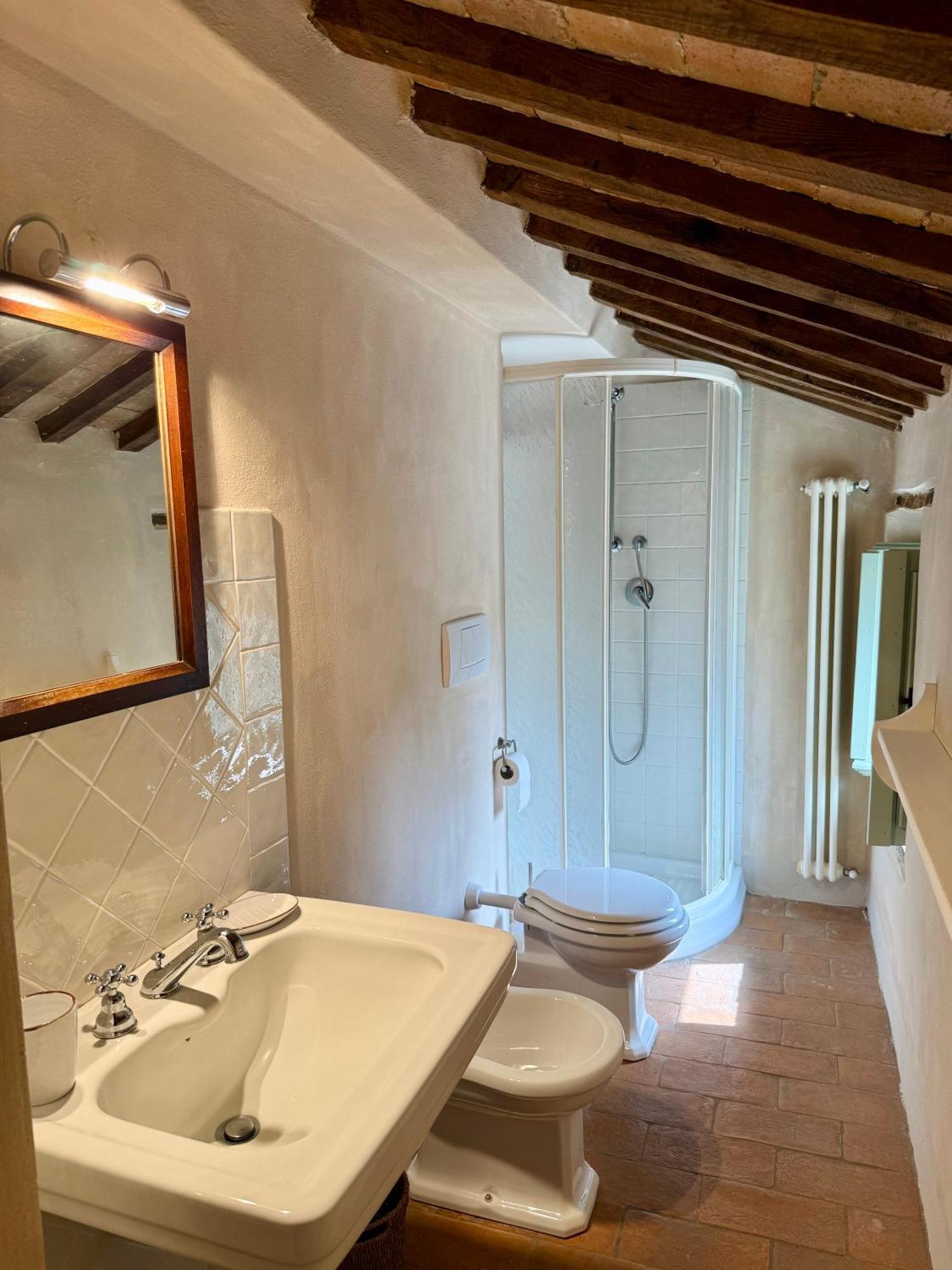 Casa Di Pietro In Vivo D'Orcia, Pool Villa Buitenkant foto