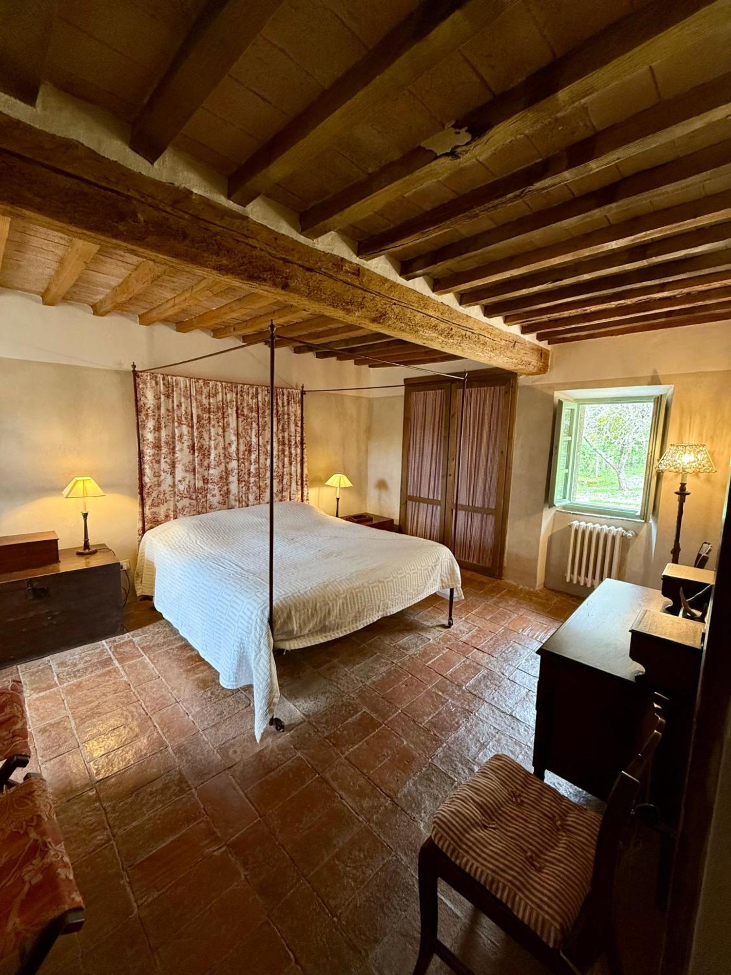 Casa Di Pietro In Vivo D'Orcia, Pool Villa Buitenkant foto